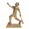 Male Baseball Signature Figurine - 10 1/2"